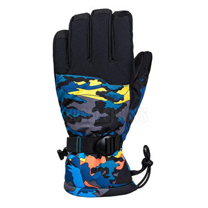Gants de ski confortables pour l'extérieur avec design coupe-vent et gants de ski haut de gamme pour les conditions froides - Product Image 2