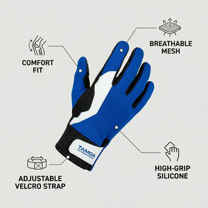 Guantes de Carreras de Karts de Primera Calidad Unisex |   Guantes de Karting para Exteriores, Transpirables, Ligeros, con Pantalla Táctil Completa - Product Image 4