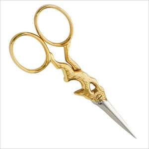 Ciseaux à broder vintage personnalisés avec logo, multi-usages, petite lame en acier inoxydable, durables, style vintage pour le nail art - Product Image 3