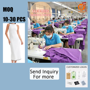5140 <span class=keywords><strong>BTS</strong></span> Robe longue élégante blanche sans manches pour femme, classique, polyvalente, pour le bureau, décontractée, quotidienne - Product Image 1