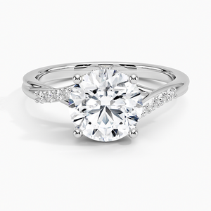 BOJ <b>Ring</b> 040 Round Cut 925 Silver Chemise Hidden Halo <b>Diamond</b> <b>Ring</b> 2ct D Color VVS1 Moissanite GRA Certified Low Price <b>Ring</b> Sale - Product Image 1