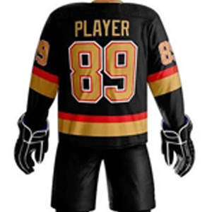 Tenues de hockey sur glace 2026 à prix compétitif / Service OEM de haute qualité, impression numérique personnalisable, 100 % polyester - Product Image 2