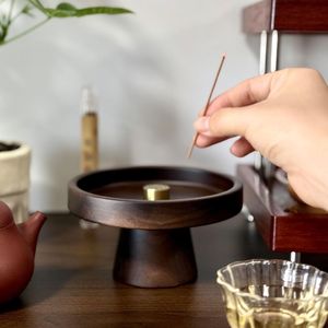 Modern <b>Rustic</b> Wooden Hand-made Eco-Friendly 100% Natural Incense Holder Stick Burner Ash Catcher Homes <b>Offices</b> Aromatherapy Zen - Product Image 4