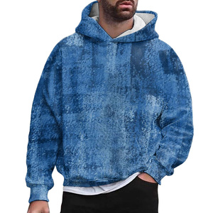 Sweat-shirt à capuche classique pour homme, tie-dye, léger, à manches longues, avec capuche réglable et poche kangourou - Product Image 5
