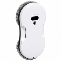 Robot Lave-Vitres Intelligent à Jet d'Eau Bidirectionnel Double Orifice 2800Pa Ultra-Mince 62mm 3 Modes de Nettoyage Détection des Bords UPS