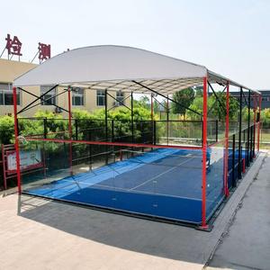 Pista de Pádel Completa con Techos a Precio de Mayoreo para Clubes Deportivos Profesionales con Entrega Rápida y 100% de Protección Contra la Intemperie - Product Image 2