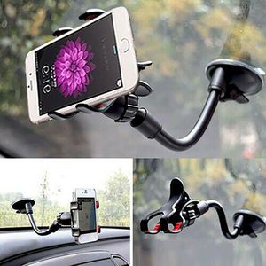 Supporto per parabrezza per auto a 360 gradi supporto per ventosa portabicchieri per cellulare porta auto universale GPS - Product Image 1
