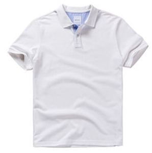 Chemises décontractées pour hommes personnalisées, 100 % coton, col montant, brodées, demi-manches, respirantes - Product Image 3