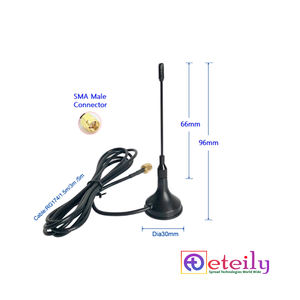 Antena magnética ETEILY GSM 3dBi con cable RG174 + conector macho SMA hecho en India - Product Image 4