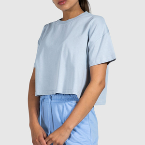 T-shirts amples imprimés pour femmes, qualité supérieure, écologiques, pour l'été - Product Image 2