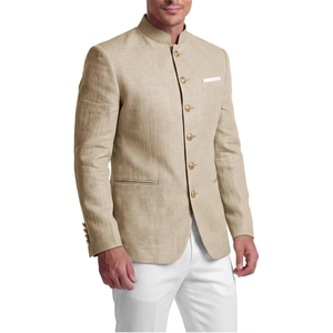Chaqueta Tradicional Bávara para Hombre, Estilo Formal, Trachtenjacker Alemán, Cuello Alto Alpino, Cierre de un Solo Botón, Estilo Herencia - Product Image 1