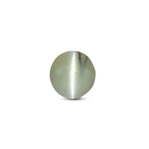 Natural Catseye Chrysoberyl 2 Carat Oval Cut Green Loose Gemstone for Fine Jewelry Nova Mart - Product Image 1