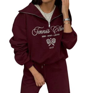 เสื้อฮู้ดดี้สีน้ำเงินรอยัลสำหรับผู้หญิง ลายพิมพ์ Zeta Phi Beta Natural Choice ด้านหน้า โลโก้ แขนยาว ผ้าฝ้ายถัก สวมใส่ได้ในฤดูใบไม้ร่วง - Product Image 5