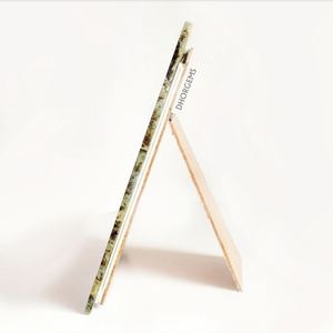 Marco de fotos decorativo moderno de cristal con piedra de labradorita para colgar en la pared o de sobremesa, marco pulido para decoración del hogar. - Product Image 4