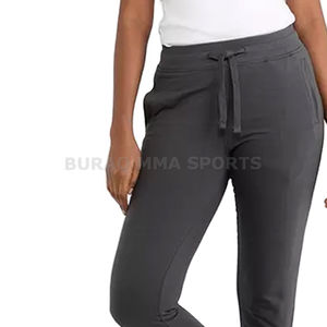 Pantalon de survêtement en polaire pour femme, longueur cheville, coupe régulière, décontracté, pour le sport, automne et hiver - Product Image 5