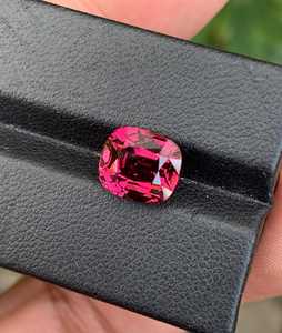 African Spinel Natural <b>Cushion</b> Cut Pink Fine Loose Gemstone Zubeda Gems Third Party Appraisal for Jewelry Making Wholesale - Product Image 1