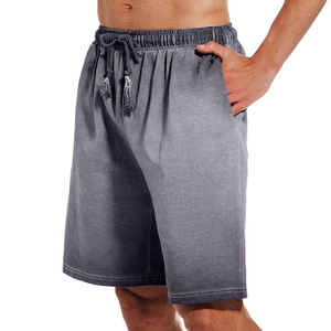 Shorts en coton 100% de qualité supérieure, décontractés, avec logo personnalisé imprimé, streetwear, shorts en molleton pour homme - Product Image 3