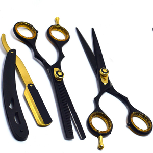 Kit Profesional de Peluquería para Hombres, Tijeras de Corte de Pelo de Acero Inoxidable, Kit de Tijeras para Cortar el Cabello en Venta - Product Image 4