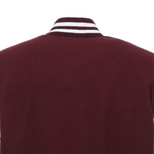 Chaqueta Varsity de Moda para Hombre de la Mejor Calidad con Cuello Alto y Logotipo Bordado Personalizado de Alta Calidad - Product Image 4
