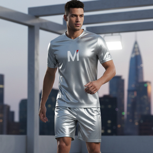 Camiseta de Fútbol Moderna con Diseño Sublimado, Multicolor, Ropa Deportiva Flexible, Conjuntos de Fútbol Personalizados, Manga Corta, Transpirable - Product Image 6