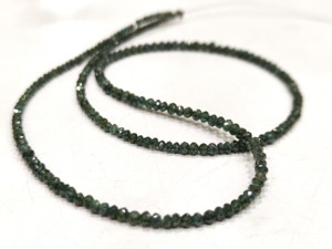 Perles facettées en diamant bleu naturel de haute qualité pour la fabrication de bijoux, taille 1,5-2,5 mm - Product Image 5