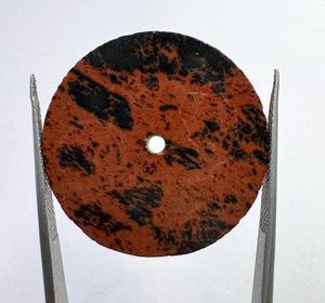 Natural Mahogany Obsidian Dial Size 31.50 mm Round Flat Disc Thickness 1.50mm Classic Elegant Vintage Luxury Watch <b>Face</b> - Product Image 3