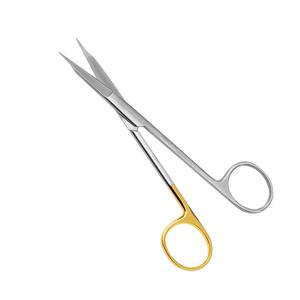 Professional Goldman Fox 13 cm Periodontal Scissors Fine Sharp Blades Dental Surgery Stainless Steel Tool CE By Grip Surgical - Product Image 5