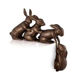 Elegante Figura de Conejo de Aluminio para Decoración de Comedor, Consola y Presentación Moderna del Hogar - Product Image 4