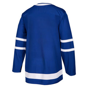 Maillot de hockey sur glace personnalisé avec logo imprimé par sublimation, manches courtes, séchage rapide, respirant, en maille polyester, vente en gros de vêtements de hockey sur glace - Product Image 2