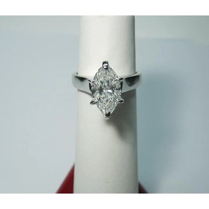 Anillo solitario con diamante natural genuino de 3,01 quilates, joyería para mujer, nuevo - Product Image 4