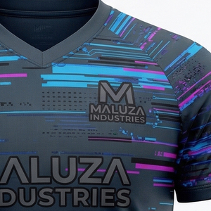 Ensemble d'entraînement de football moderne, maillot et short, vêtements de sport, uniforme d'équipe de football, respirant, MALUZA INDUSTRIES - Product Image 5