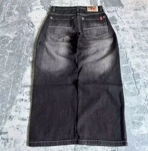 Jeans Oversize Américains Hip Hop Joker pour Femme, Style Street Y2K, Nouveauté en Liquidation, Pantalon Large Unisexe Tendance - Product Image 2