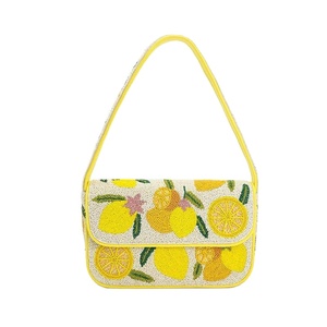 Beast Quality Bead Fashion Multi design <b>Bag</b> Embroidery Seed Beaded Women Handbag Handmade <b>Summer</b> Shoulder <b>Bag</b> for Evening - Product Image 5