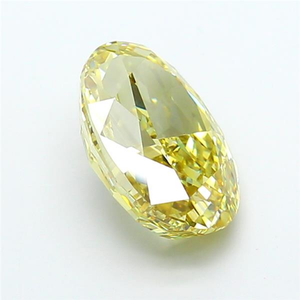 เพชรรูปไข่ทรงแฟนซีสีเหลืองเข้ม คุณภาพเยี่ยม ผลิตในห้องปฏิบัติการ ได้รับการรับรองมาตรฐาน CVD สำหรับการสร้างสรรค์เครื่องประดับหรูหราแบบสั่งทำพิเศษ - Product Image 2
