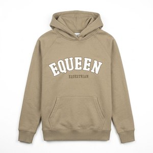 Sudadera con Capucha Ligera Unisex de Felpa 100% Algodón con Estampado de Letras Grises, Bolsillo Canguro y Nombre Personalizado - Product Image 4