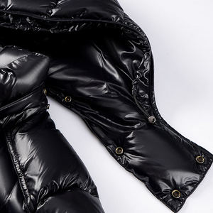 Fully Customized Men's Waterproof <b>Canvas</b> Puffer <b>Jackets</b> Polyester Wadding Filled Winter DDP Shipping - Product Image 2
