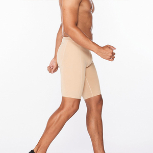Quick Dry Lightweight Gym Shorts With Compression Lining Side Pocket OEM <b>Men</b> Running Workout Athletic Sports Shorts - Product Image 3