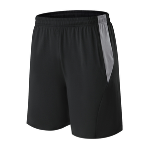 Shorts de sport décontractés pour hommes en toile unie, dernière conception, taille haute, fermeture à cordon, coupe-vent, fabrication pakistanaise, coton personnalisé - Product Image 5