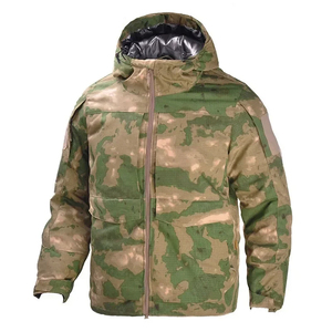 Veste matelassée à capuche noire pour homme, coupe-vent, rembourrage en polyester, fermeture éclair, coupe classique, hiver, décontractée - Product Image 2