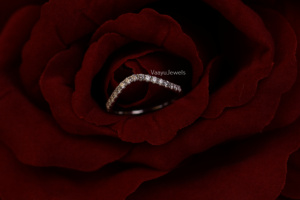 Anillo de Compromiso con Diamante Cultivado en Laboratorio con Corte Princesa, Certificado por IGI, Oro Blanco Clásico para Mujer en Oro de 10K, 14K, 18K, Plata 925, 935 - Product Image 4
