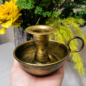 Porte-bougie en métal en forme de tasse à thé, style européen, bougeoir créatif, ornement de table pour mariage, dîner romantique, décoration de la maison - Product Image 6