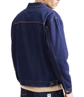 Chaqueta Bomber Casual Elegante para Hombre, Talla Grande, Invierno, Mezclilla, con Capucha, Transpirable, Ecológica, Cierre de Cremallera, Secado Rápido, Resistente al Viento