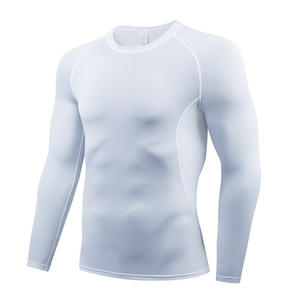 Ensemble de sous-vêtements de compression professionnels pour le hockey sur glace en hiver, protection du cou résistante aux coupures, séchage rapide, respirant, matériau composite - Product Image 1