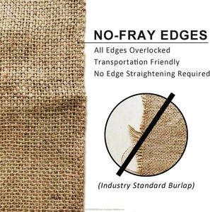 Tissu en toile de jute 100% naturel, écologique, durable, biodégradable, largeur 40 pouces x 50 pieds, rouleau de toile de jute de 9 oz fabriqué au Bangladesh - Product Image 6