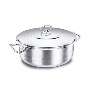 Juego de Cocina Multifuncional de Acero Inoxidable, Cacerola con Asa, Diseño Metálico Sostenible - Product Image 4