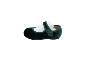 Zapatos Planos de Terciopelo para Niñas, Estilo Mary Jane, Color Sólido, con Hebilla y Correa, Casuales, con Soporte de Arco, Suela Antideslizante, Forro Ligero de Algodón - Product Image 3