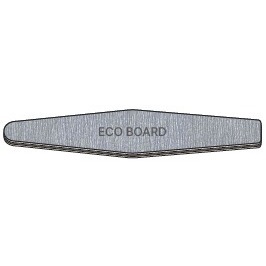 Lima de Uñas Ecológica Coreana 80/100 Grit Zebra, Logotipo Personalizado OEM para Venta al por Mayor en Salones de Belleza - Product Image 1