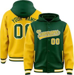 Chaqueta de Invierno Cálida y Cómoda para Hombre, Estilo Letterman, con Cuello Alto, Logotipo Frontal, Resistente al Viento, Ecológica, de Alta Calidad a un Precio Razonable - Product Image 1