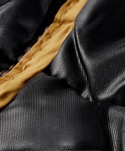 <b>Men's</b> <b>Black</b> Quilted <b>Vest</b> Stand Collar Zipper Closure Windproof Casual Winter Outer Wear Solid Color Polyester Material - Product Image 2