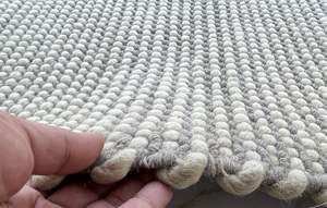 Alfombra de lana de lujo contemporánea, multicolor, tejida a mano, directamente del fabricante indio, para interiores y uso doméstico. - Product Image 3